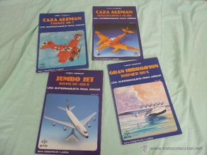 Coleccionismo recortables: aviones alemanes, lote de 4 ,.baron rojo..m-262....cartulina impresa buena calidad..1985